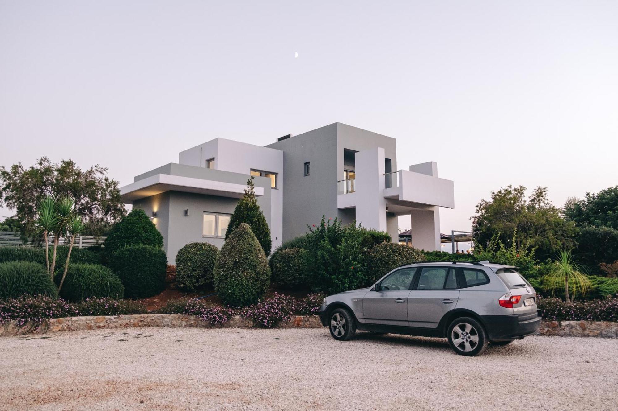 Helios A Modern Large Villa With Private Pool Set In A Quiet Location Stavrós Екстериор снимка