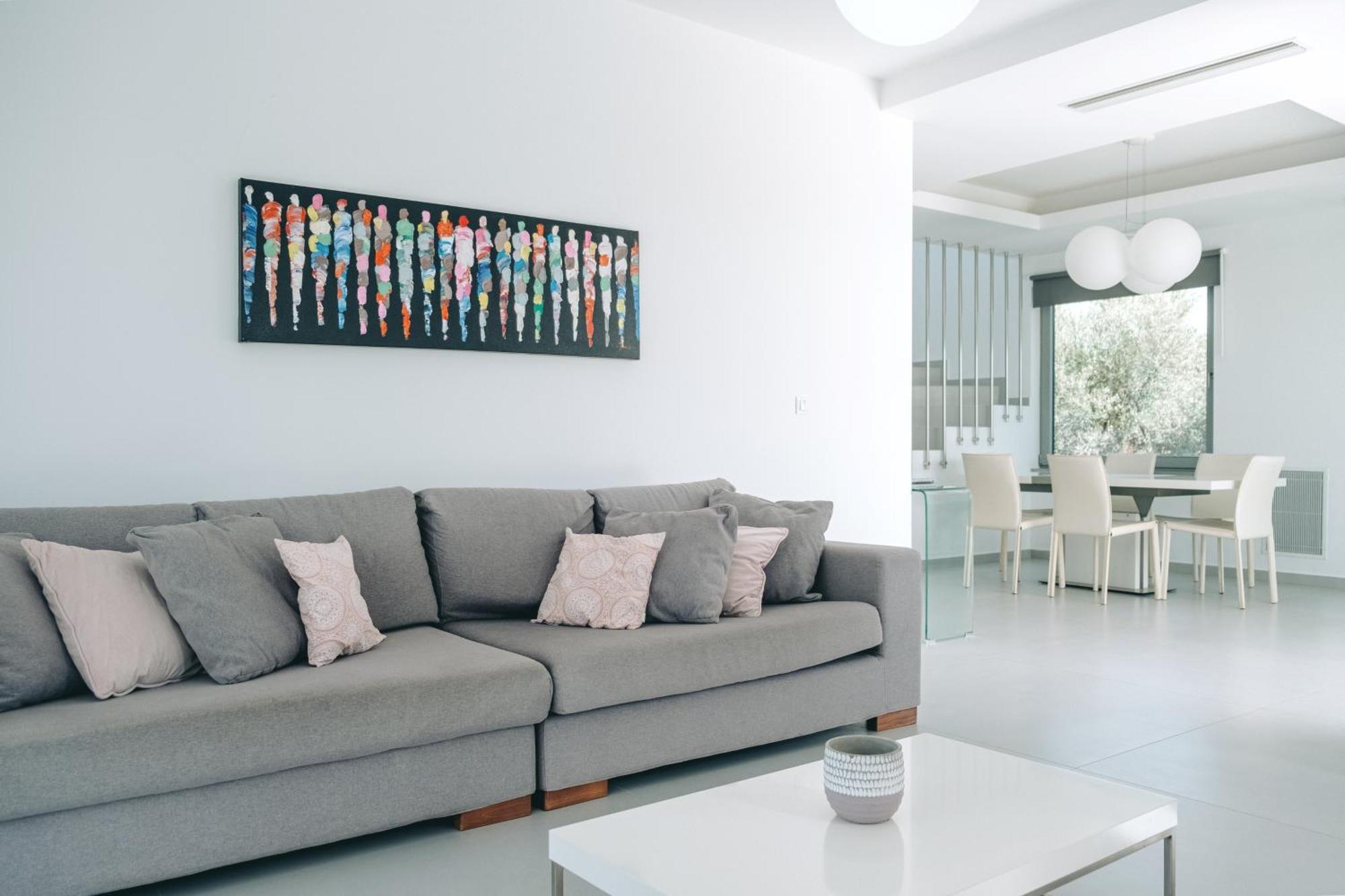 Helios A Modern Large Villa With Private Pool Set In A Quiet Location Stavrós Екстериор снимка